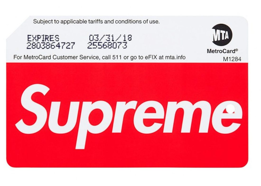 Supreme Metro Card StockX News