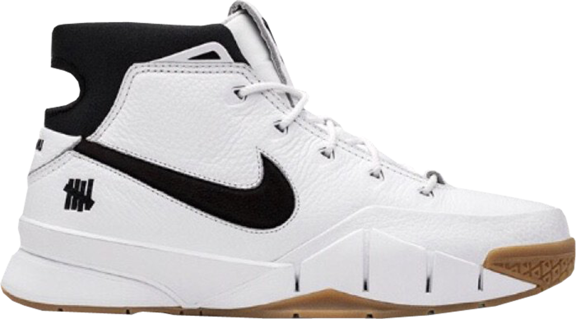 Undefeated Nike Kobe 1 Protro White