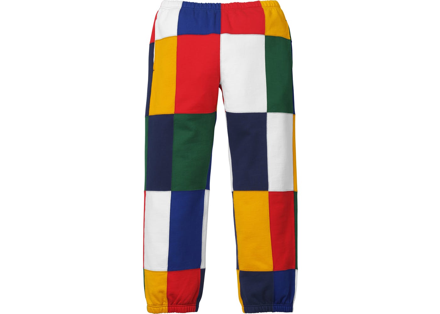 Supreme Patchwork Sweatpant Navy StockX News