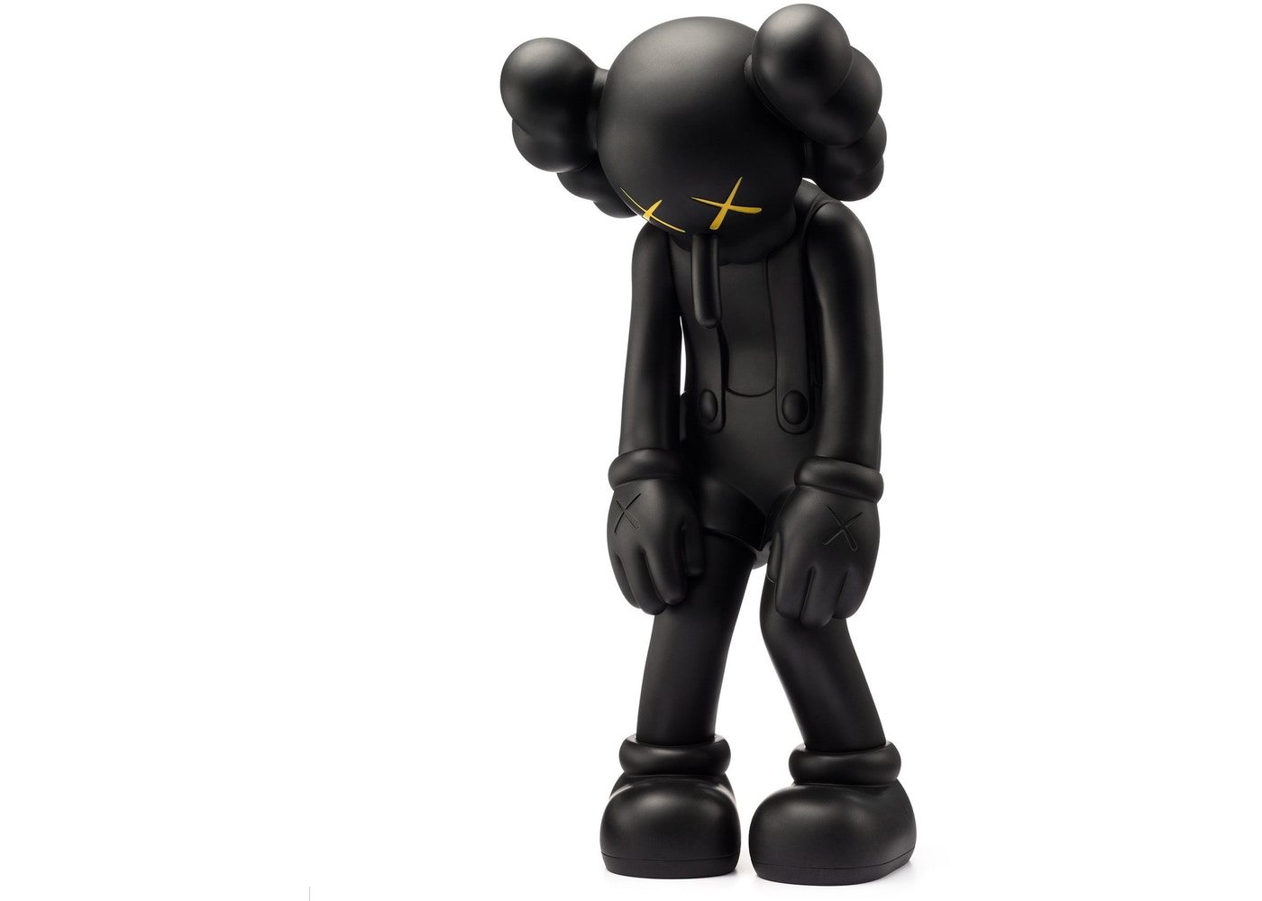 KAWS Small Lie Companion Vinyl Figure Black Brand New
