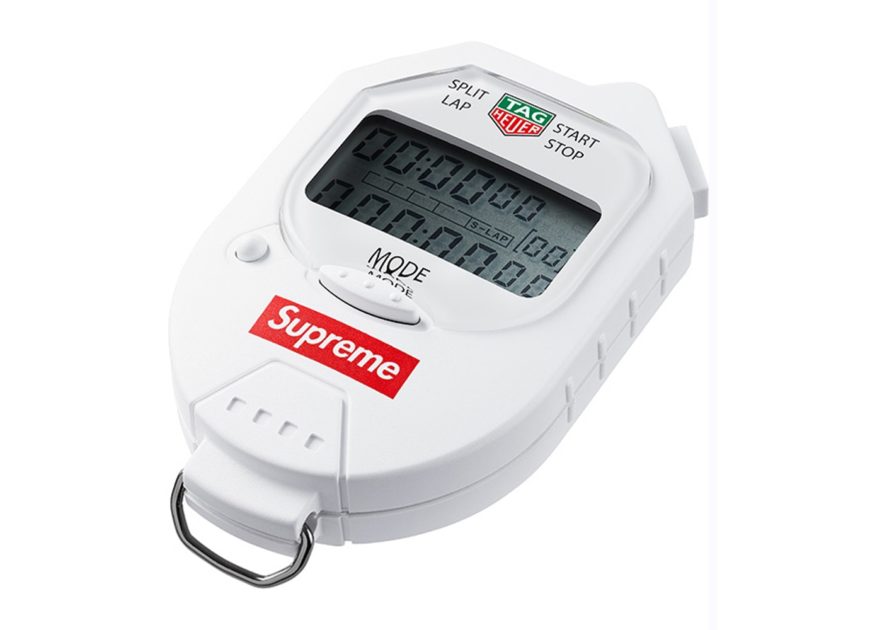 Supreme Tag Heuer Pocket Pro Stopwatch White StockX News