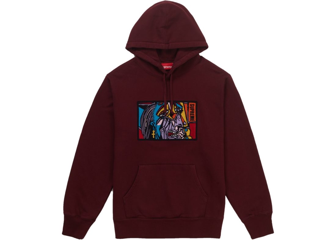 supreme chainstitch hooded sweatshirt