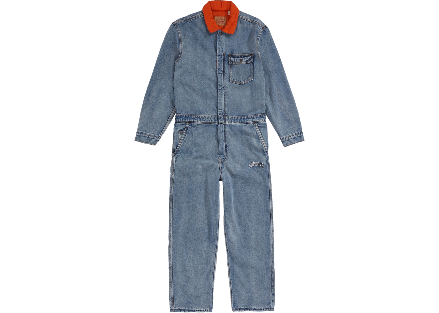 Supreme Levi's Denim Coveralls Blue StockX News