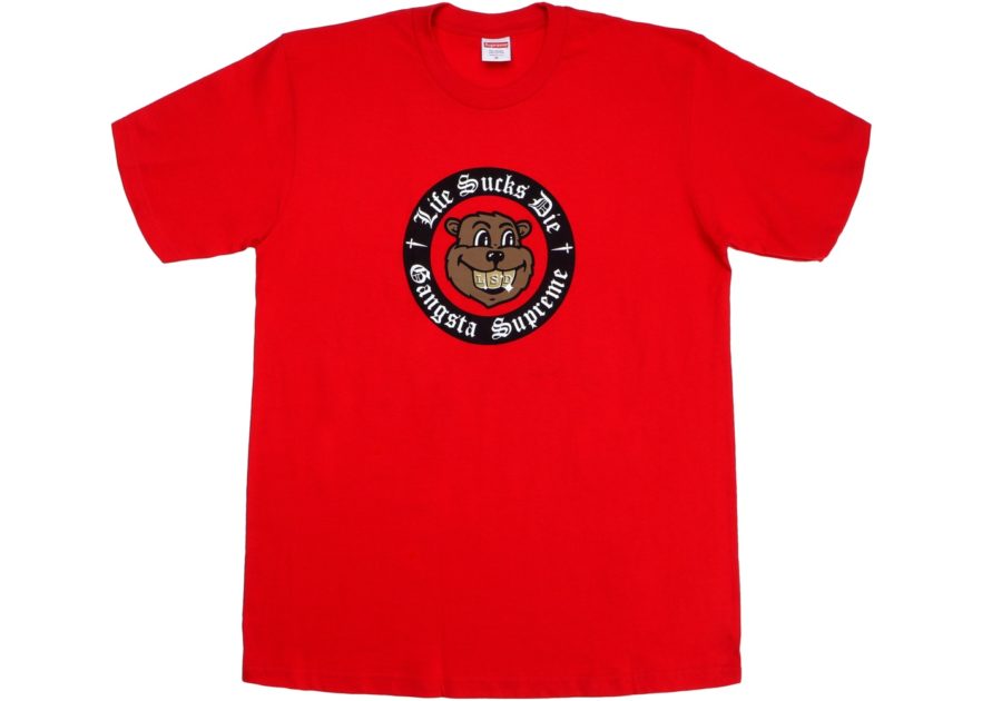 supreme ready to die tee