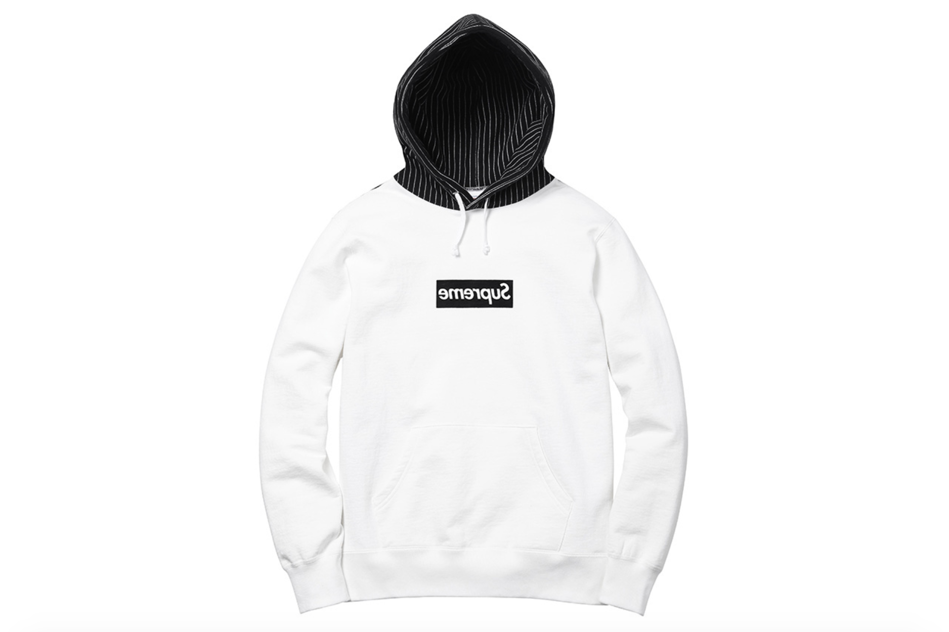 cdg x supreme box logo