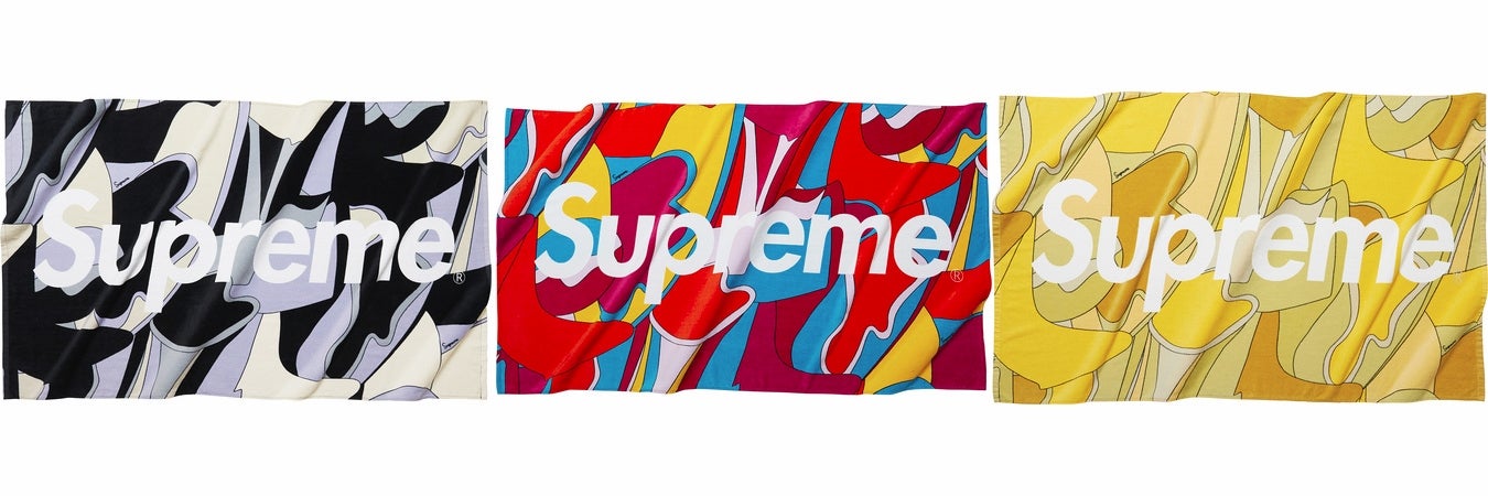 supreme abstract beach towel
