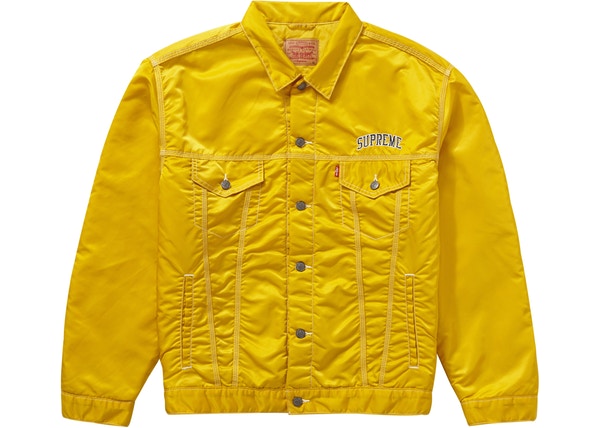 yellow levi jacket