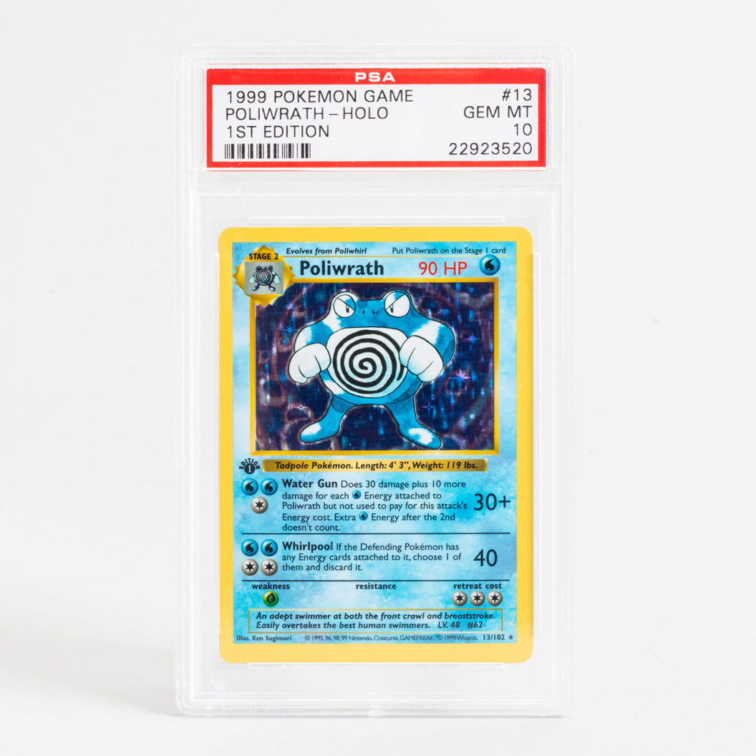 Poliwrath Base Set 1st Edition PSA 10 ReStockX StockX News