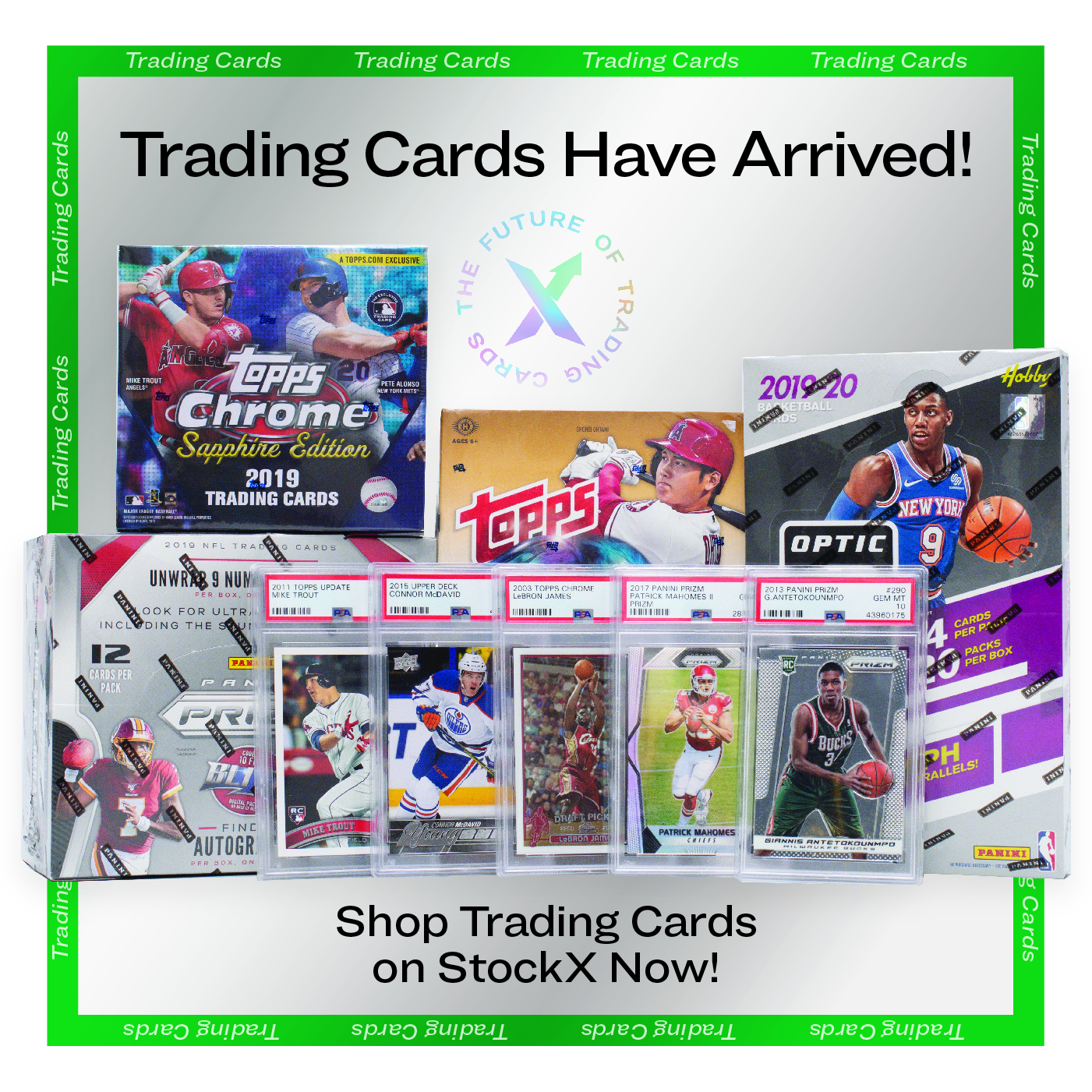 trading cards have arrived