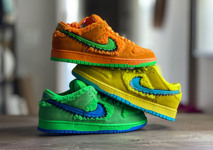 Grateful Dead Nike Sbâs yellow New sales
