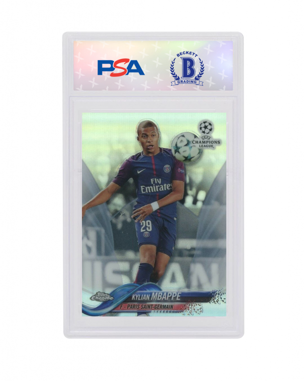 2019 - Topps - Now UCL - Kylian Mbappé - #47 - 1 Graded card - PSA 9