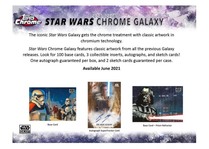 2021 Topps Chrome Star Wars Galaxy