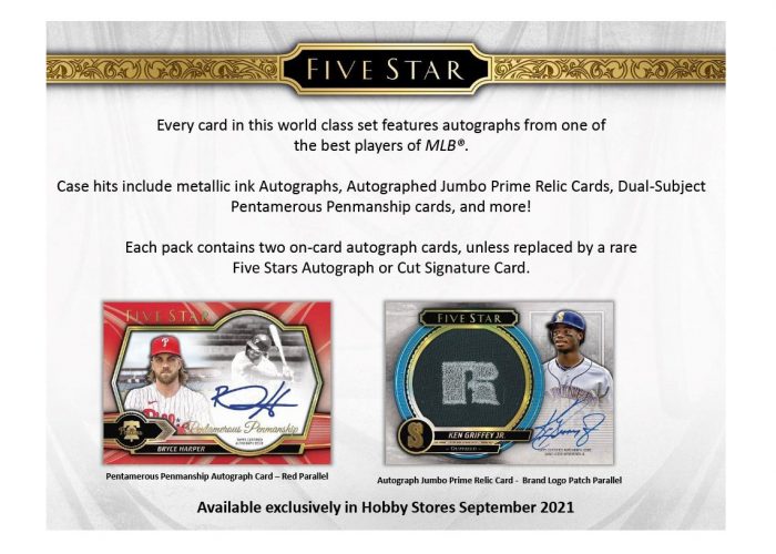 2021 Topps Five Star Baseball