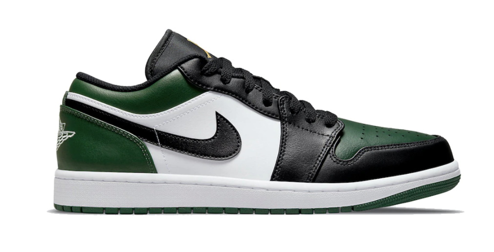 Jordan 1 Low Green Toe