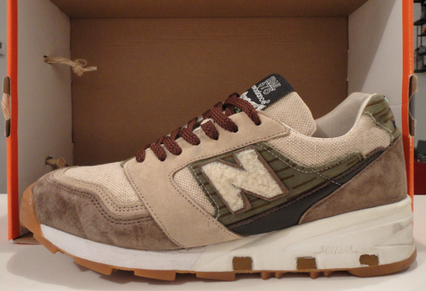 new balance 575 beinghunted solebox